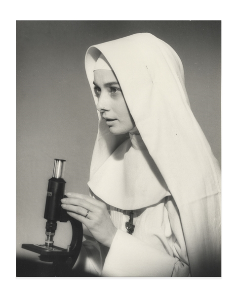 Audrey Hepburn's Personally Owned Photo From ''The Nun's Story'' -- Measuring 9.5'' x 11.75''